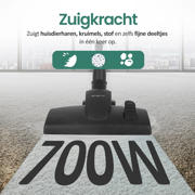 thumbnail: Emerio Stofzuiger - Zakloos - HEPA filter - 2L - 4,5m snoer - 700W