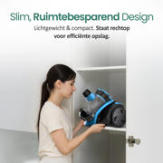 thumbnail: Emerio Stofzuiger - Zakloos - HEPA filter - 2L - 4,5m snoer - 700W