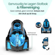 thumbnail: Emerio Stofzuiger - Zakloos - HEPA filter - 2L - 4,5m snoer - 700W