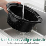 thumbnail: Emerio  Slowcooker - 3,5L - Digitaal display - 240W
