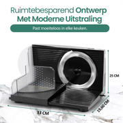 thumbnail: Emerio Snijmachine - Dikte Verstelbaar 0-17mm - 100W