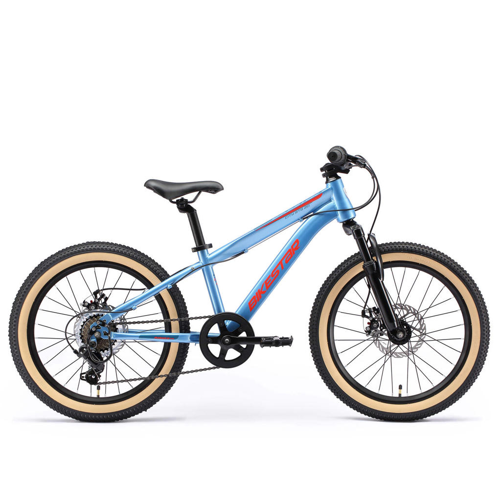 BikeStar kinderfiets 20 inch blauw