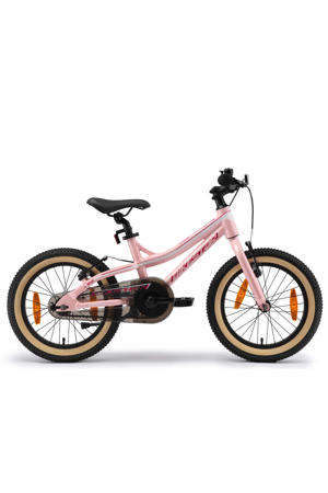 kinderfiets 16 inch lichtroze