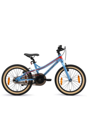 kinderfiets 18 inch blauw