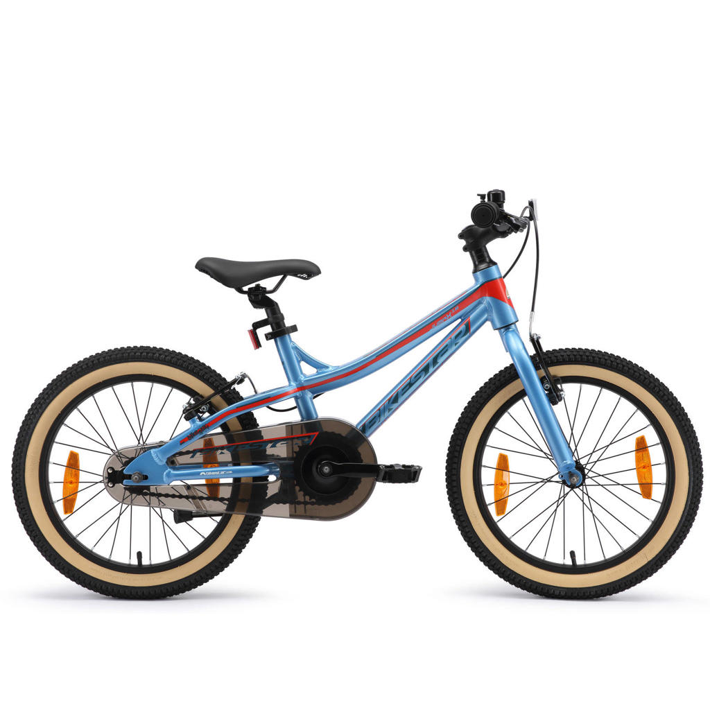 BikeStar kinderfiets 18 inch blauw