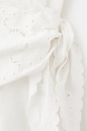 thumbnail: Mango midi jurk broderie ecru