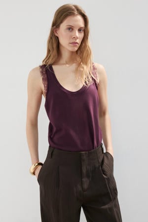 top donkerpaars