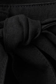 thumbnail: Mango wide leg regular waist casual broek zwart