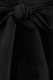 thumbnail: Mango wide leg regular waist casual broek zwart