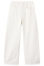thumbnail: Mango wide leg jeans ecru