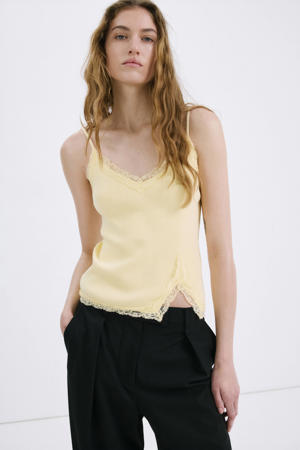 tanktop geel