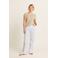 Expresso high waist wide leg jeans ecru