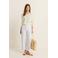 Expresso high waist straight leg jeans ecru