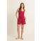 Expresso casual short travelstof fuchsia