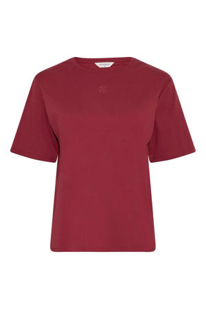 T-shirt - donkerrood