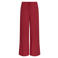 MSCH Copenhagen wide leg fit broek met linnen - donkerrood