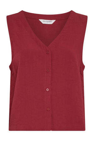 top - donkerrood