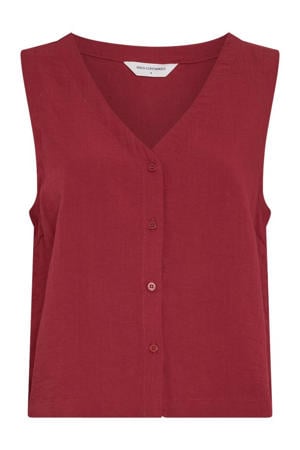 top - donkerrood