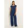 Claudia Sträter jumpsuit donkerblauw