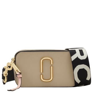 leren crossbody tas The Snapshot beige