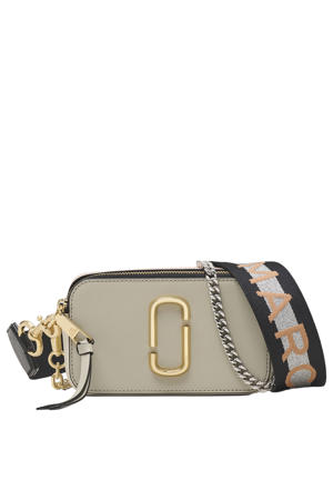 leren crossbody tas The Snapshot beige