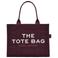 Marc Jacobs shopper The Large Tote donkerrood