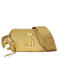Marc Jacobs leren crossbody tas The Snapshot goudkleurig