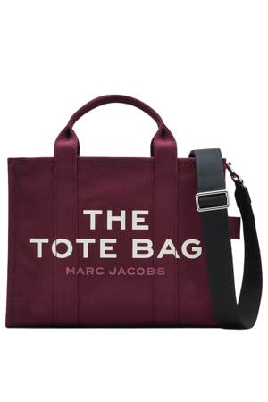 handtas The Medium Tote donkerrood