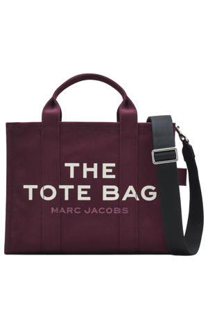 handtas The Medium Tote donkerrood