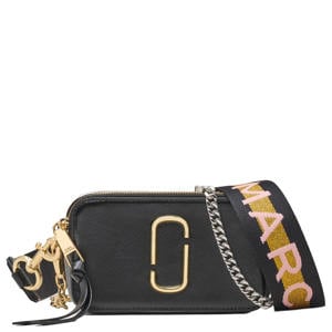 leren crossbody tas The Snapshot zwart