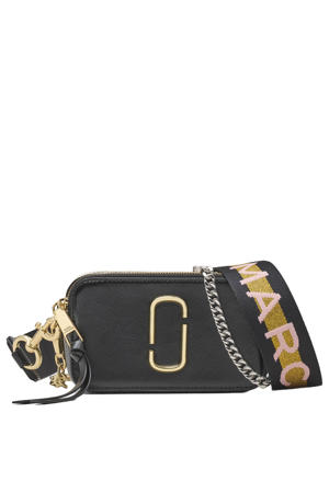 leren crossbody tas The Snapshot zwart