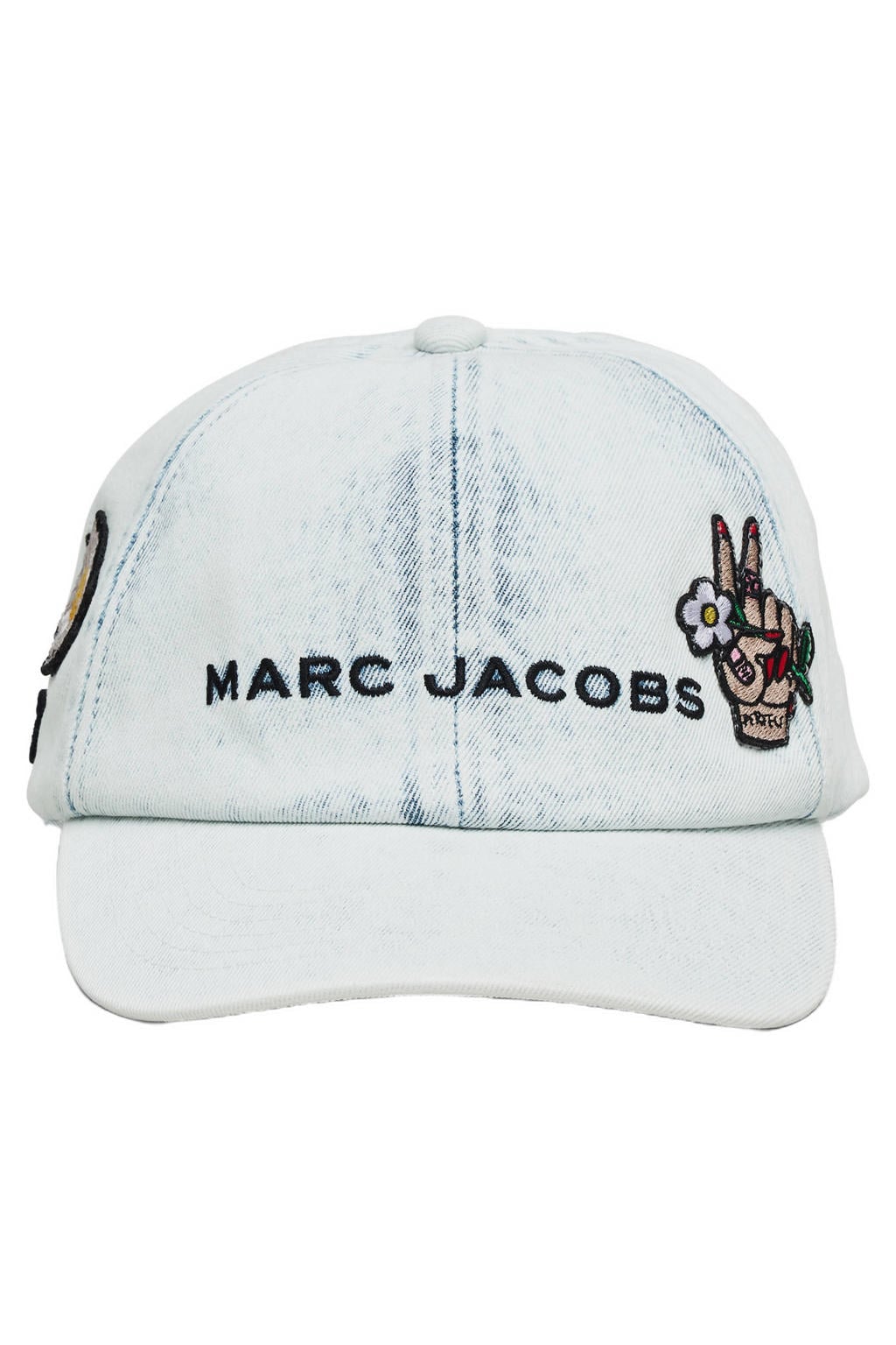 Marc Jacobs denim pet Tattoo Patch lichtblauw