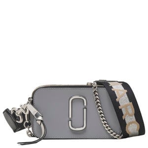 leren crossbody tas The Snapshot grijs
