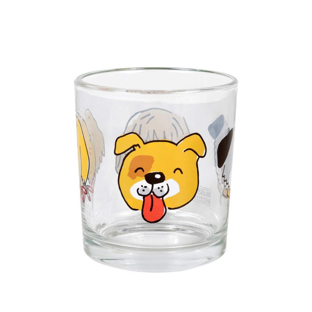 Blond Amsterdam waterglas hond (200 ml)