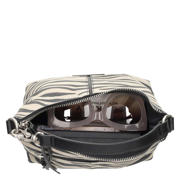 thumbnail: BURKELY schoudertas Animo met zebraprint beige/zwart