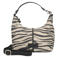 BURKELY schoudertas Animo met zebraprint beige/zwart