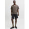JACK & JONES PANTS STUDIO JPSTJAIDEN relaxed  casual short met linnen zwart