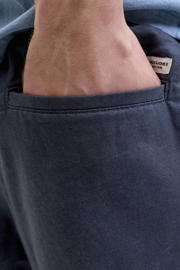 thumbnail: JACK & JONES PANTS STUDIO JPSTJAIDEN relaxed  casual short met linnen donkerblauw