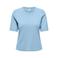 ONLY PLAY sportshirt Onpseren On 2/4 Reg Rib Tee Noos lichtblauw