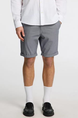 SLHSLIM-LUTON slim chino short grijs