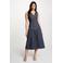 Morgan spijkerjurk dark blue denim