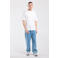 America Today relaxed fit T-shirt met backprint - ivoor