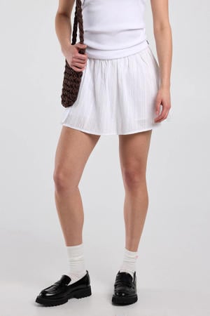mini rok ecru