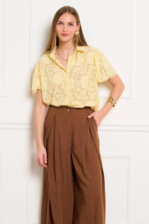 blouse geel