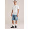 WE Fashion regular T-shirt met backprint ecru