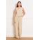 LOLALIZA high waist broek beige