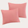 NOUS Living katoenen kussensloop - roze
