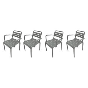Orleans tuinstoelen (set van 4) - stone green