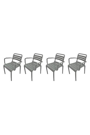 Orleans tuinstoelen (set van 4) - stone green