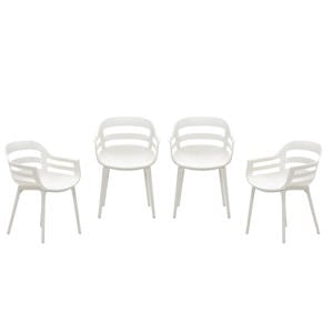 Ceasar tuinstoelen (set van 4) zand